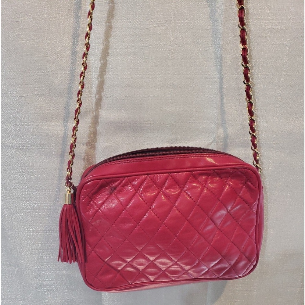 COSCI made in italy small leather crossbody bag.